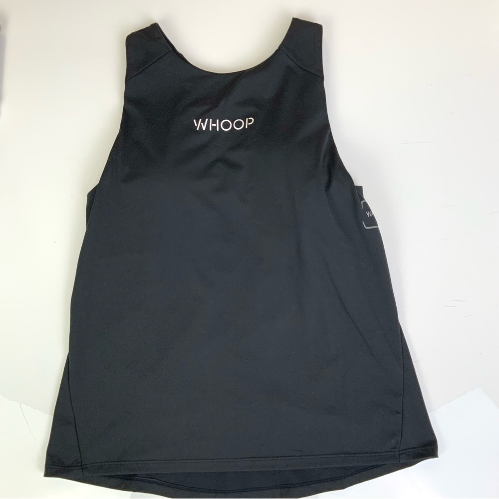 Whoop 4.0 Women's Sz Small Black Training Tank Top Sports Bra Athletic Racerback